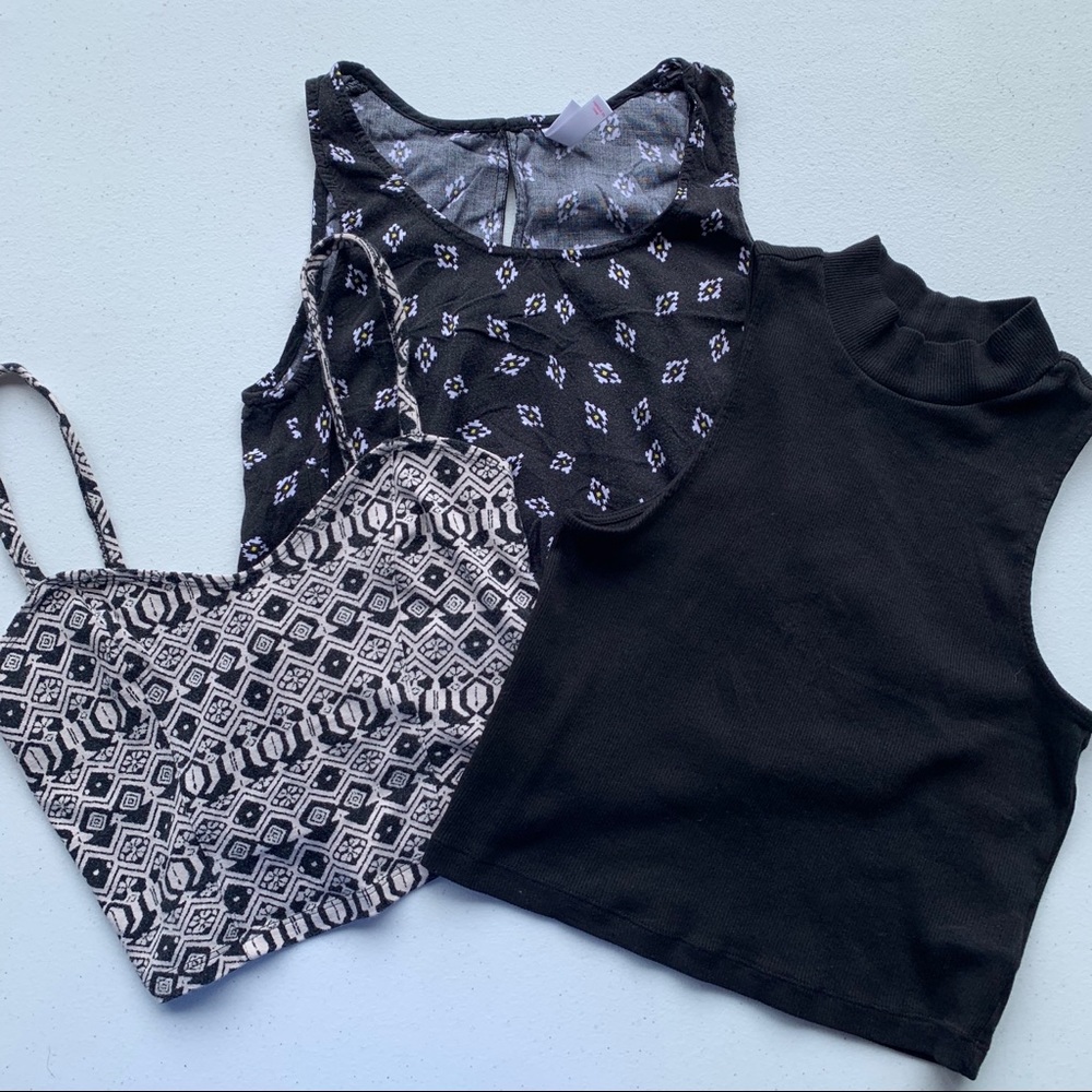Bundle Of 4 Crop Tops
